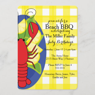 Invitación de langosta