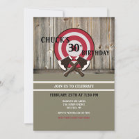 Invitación de Lanzamiento de Hacha