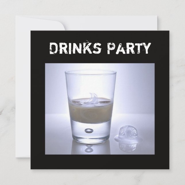 Invitación de las bebidas (Anverso)