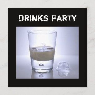 Invitación de las bebidas