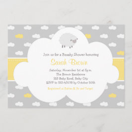 Invitación de las ovejas y de la nube (amarillo