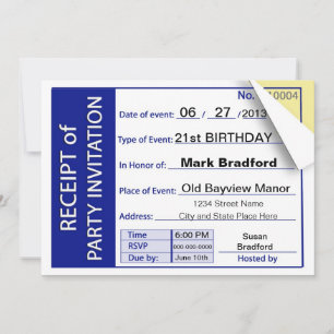 INVITACIÓN DE LAS PARTES - RECEPCIÓN - MÚLTIPLES F