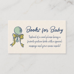 Invitación de Libro de Solicitud de Regalo de Sona