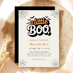 Invitación de Little Boo Baby Shower