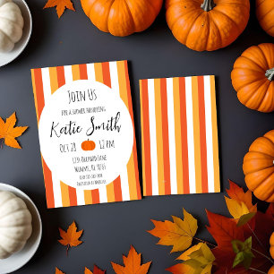 Invitación de lluvia de maíz dulce de otoño