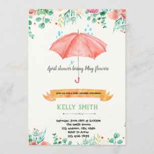 invitación de lluvias de abril traen flores de may
