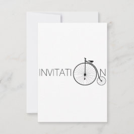 Invitación de Londres del caballero de la bici