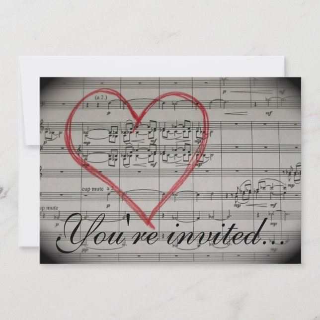 Invitación de los amantes de la música (Anverso)