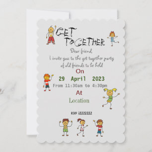 Invitación de los amigos