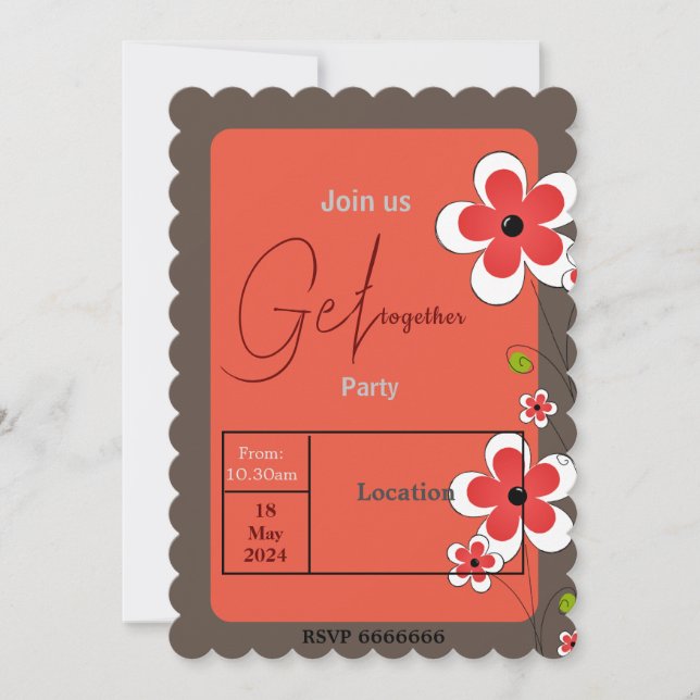 Invitación de los amigos (Anverso)