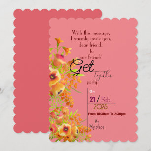 Invitación de los amigos