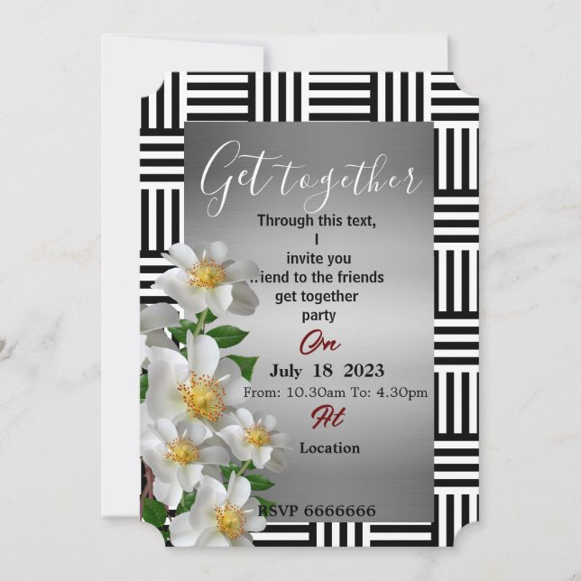 Invitación de los amigos (Anverso)