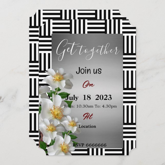 Invitación de los amigos (Anverso / Reverso)