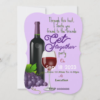 Invitación de los amigos