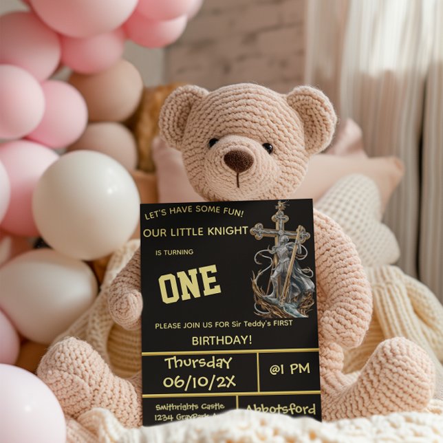 Invitación de los Caballeros Medievales de Primer  (Subido por el creador)