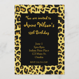 Invitación de los chicas de la impresión de Jaguar
