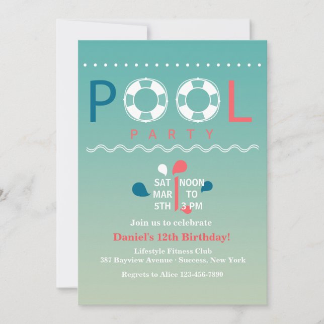 Invitación de los conservadores de doble vida (Anverso)