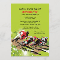 Invitación de los corredores de BMX