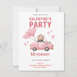 Invitación de los El día de San Valentín personali