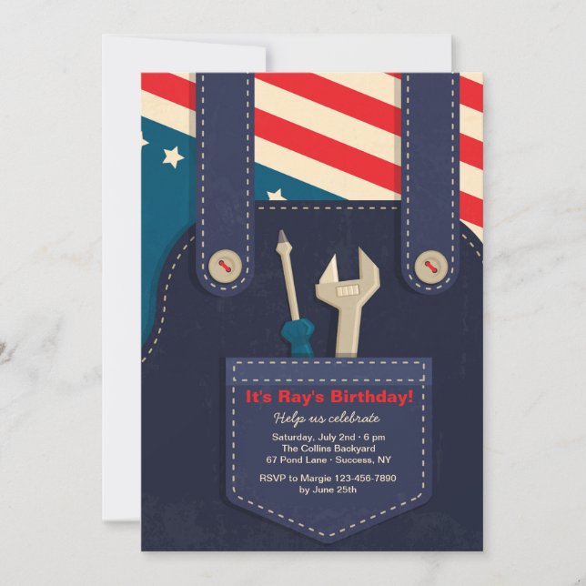 Invitación de los guardapolvos (Anverso)