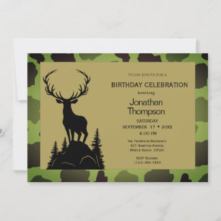 Invitación de los hombres al cumpleaños de Camo en