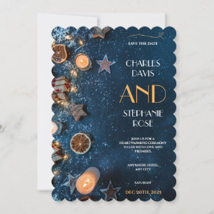 Invitación de los navidades a la fiesta, invitacio