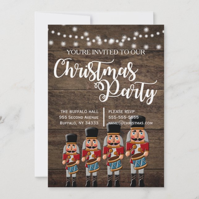 Invitación de los Navidades de países rusos a los  (Anverso)