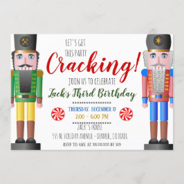 Invitación de los navidades Nutcracker