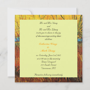 Invitación de los padres novios y novios, boda