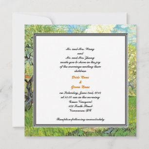 Invitación de los padres novios y novios, boda