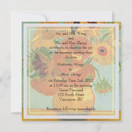 Invitación de los padres novios y novios, boda