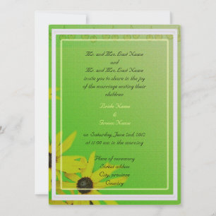 Invitación de los padres novios y novios, margarit