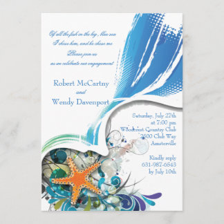 Invitación de los pescados de la estrella