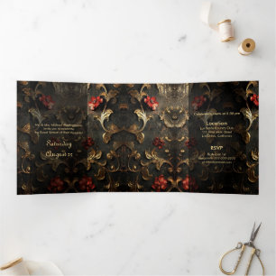 Invitación de los rosas y del Dulce de Oro 16