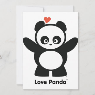 Invitación de Love Panda®