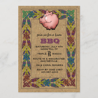 Invitación de Luau