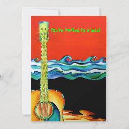Invitación de Luau Party