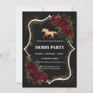 Invitación de lujo al Derby de Kentucky con brillo