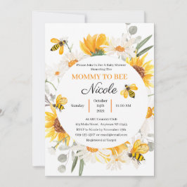 Invitación De Mamá A Ser Baby Shower