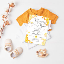 Invitación de mamá a ser Baby Shower