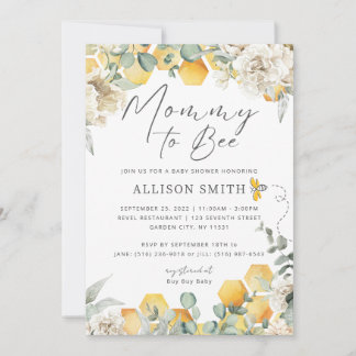 Invitación De Mamá A Ser Baby Shower