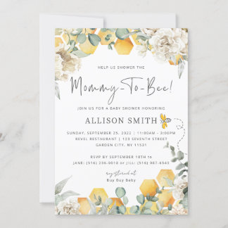 Invitación De Mamá A Ser Baby Shower