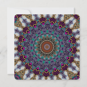 Invitación de Mandala Decorativa