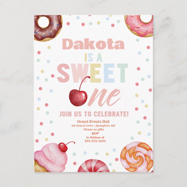 Invitación de marca de comprobación de Carreras (Anverso)