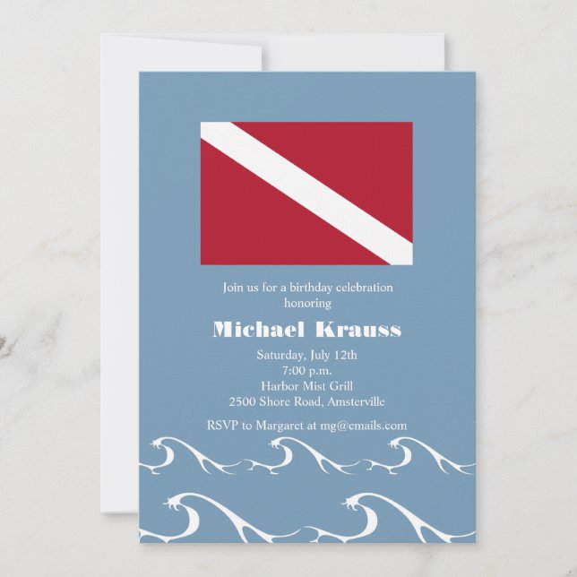 Invitación de marca de división (Anverso)