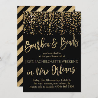 Invitación de Mardi Gras