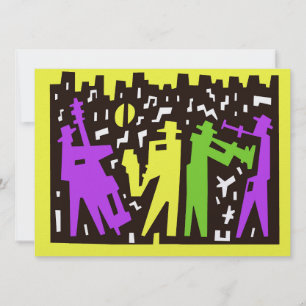 Invitación de Mardi Gras