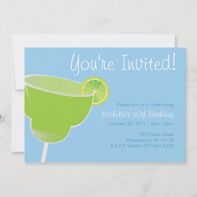 Invitación de Margarita (Anverso)