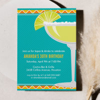 Invitación de Margarita Party