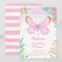 Invitación de Mariposa